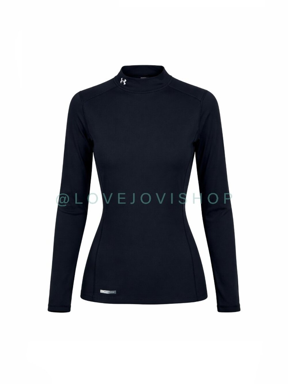 Athleisure | Under Armour Thermal Black Fitted Top Long Sleeve Base Layer